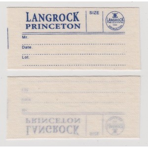 Printed label-019